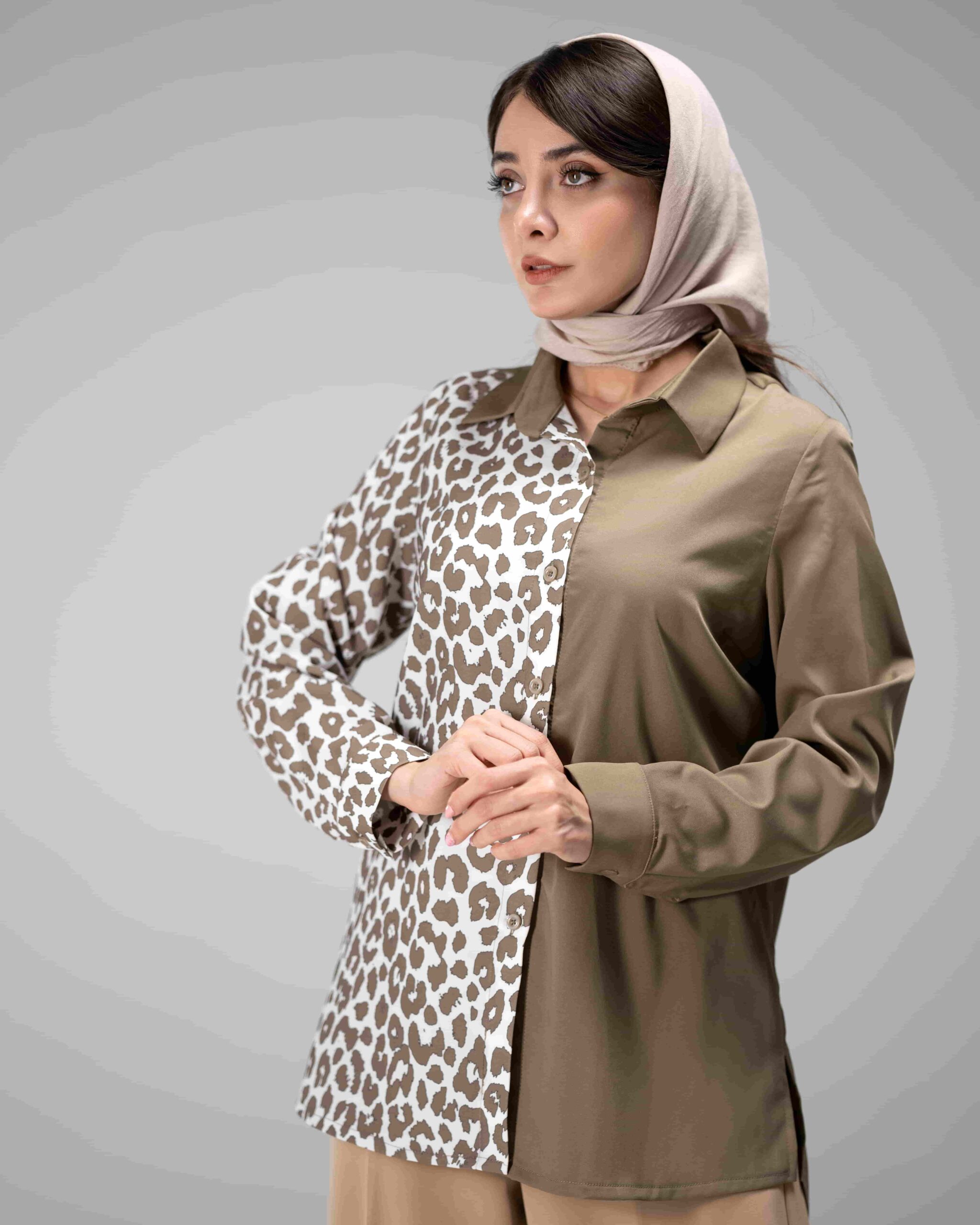 شومیز پلنگی شومیز پلنگی