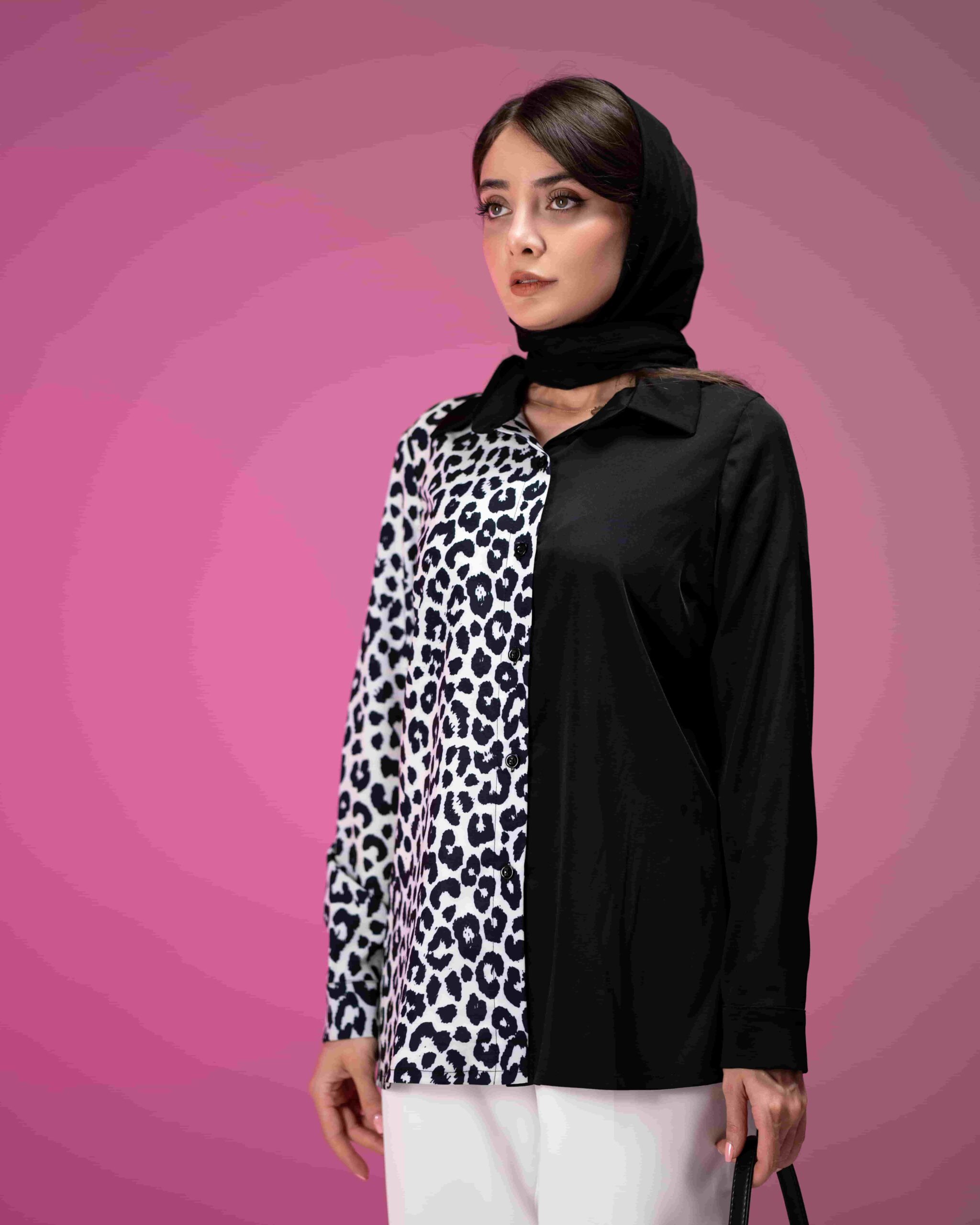 شومیز پلنگی (2) شومیز پلنگی