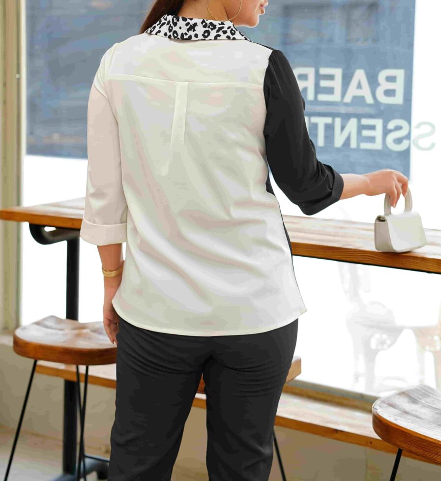 شومیز زنانه پلنگی Siylin