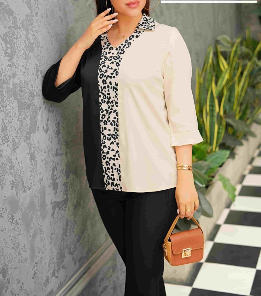 شومیز زنانه پلنگی Siylin