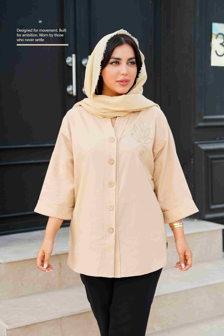 شومیز مانتویی veronika