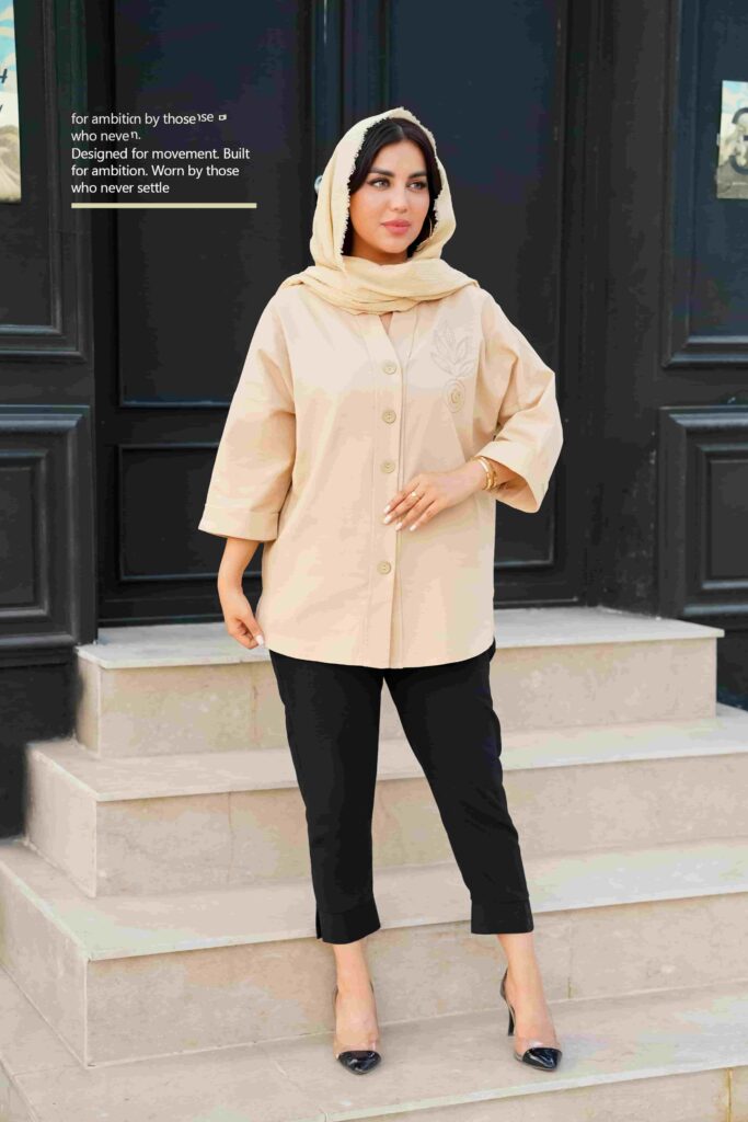 شومیز مانتویی veronika